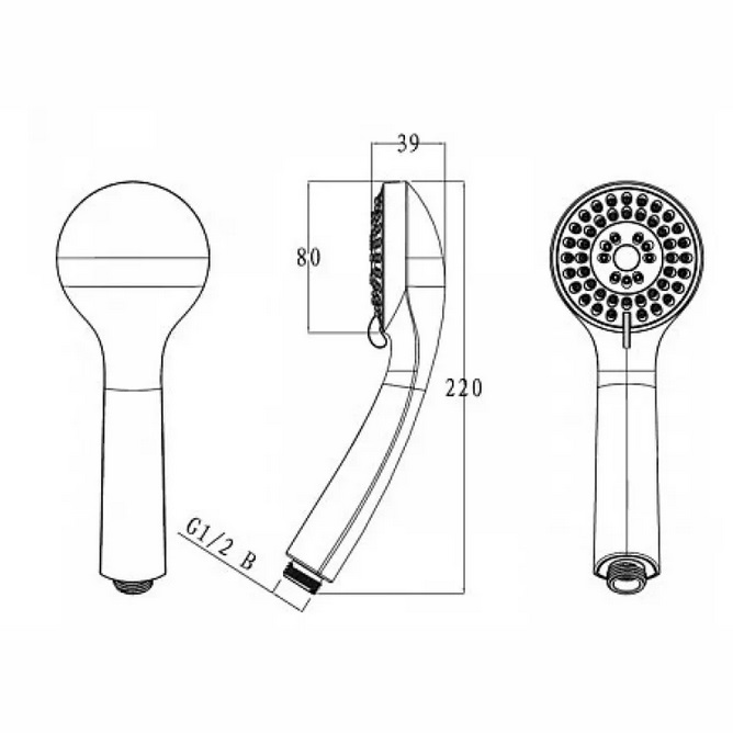 ������ ��� 3-�������� Bravat Eco P70136CP-1-RUS
