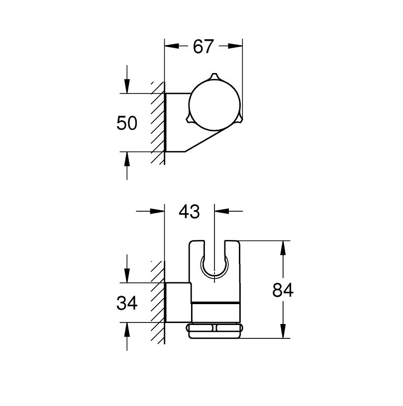 ��������� ���� Grohe Tempesta Classic 27595000