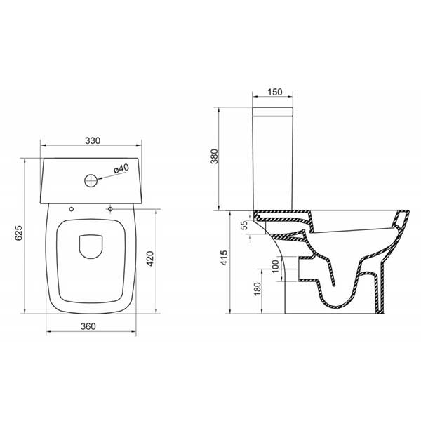 ����� ��� ������� BelBagno Lago BB128T