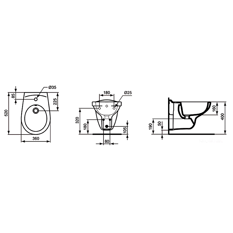 ���� ��������� Ideal Standard Eurovit V493201