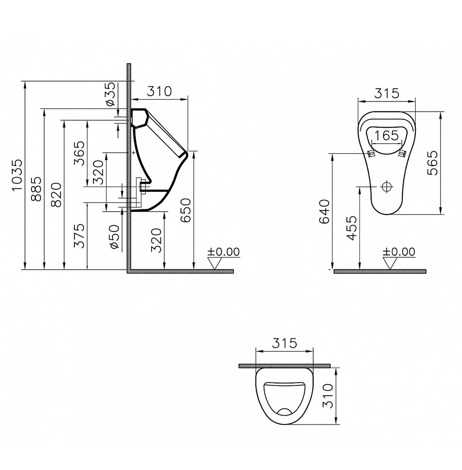 ������� VitrA Arkitekt 6201B003-0199