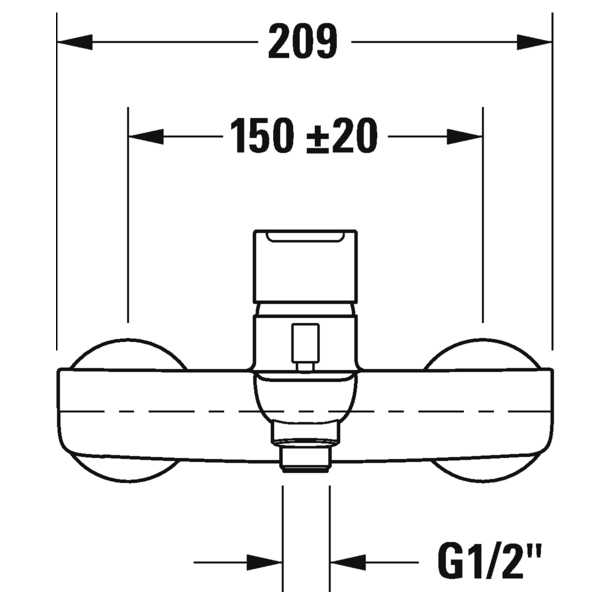 ��������� ��� ����� Duravit �.1 B15230000010