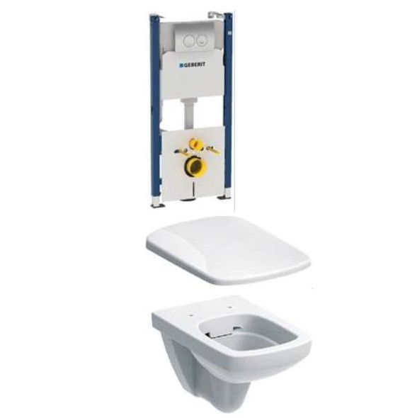 �������� ������ � ������������ 3 � 1 Geberit Selnova Square 458.121.SE.1