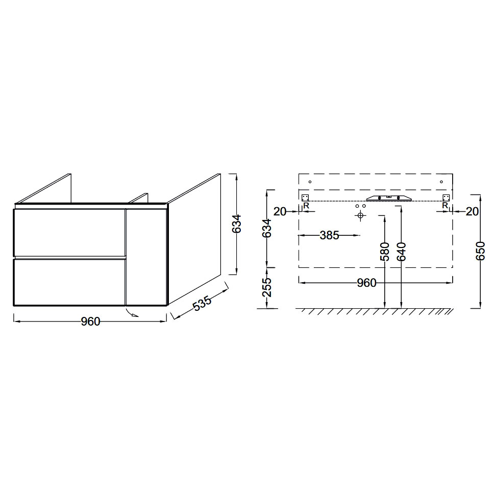 ������ ��� �������� Jacob Delafon Soprano EB1331-N18