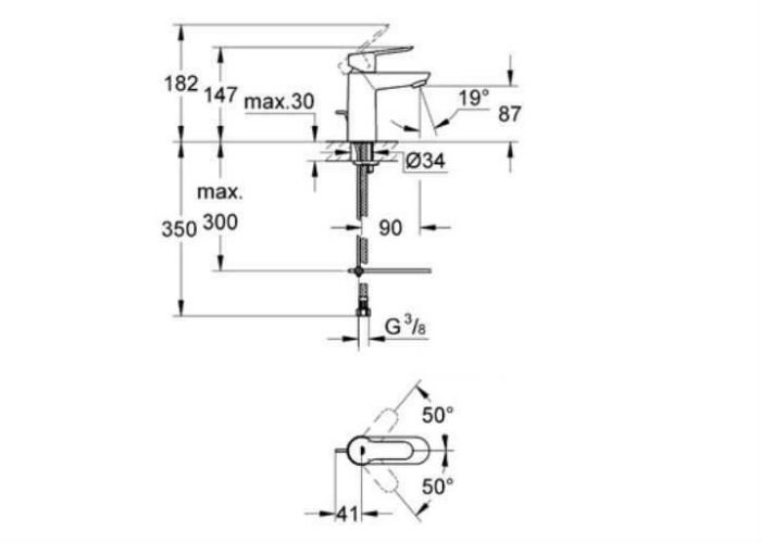 ��������� ��� �������� Grohe BauEdge 23329000