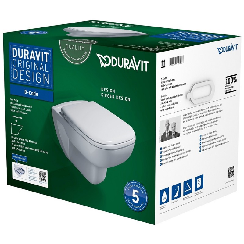 ������ ��������� Duravit D-Code (� �������) 45351900A1