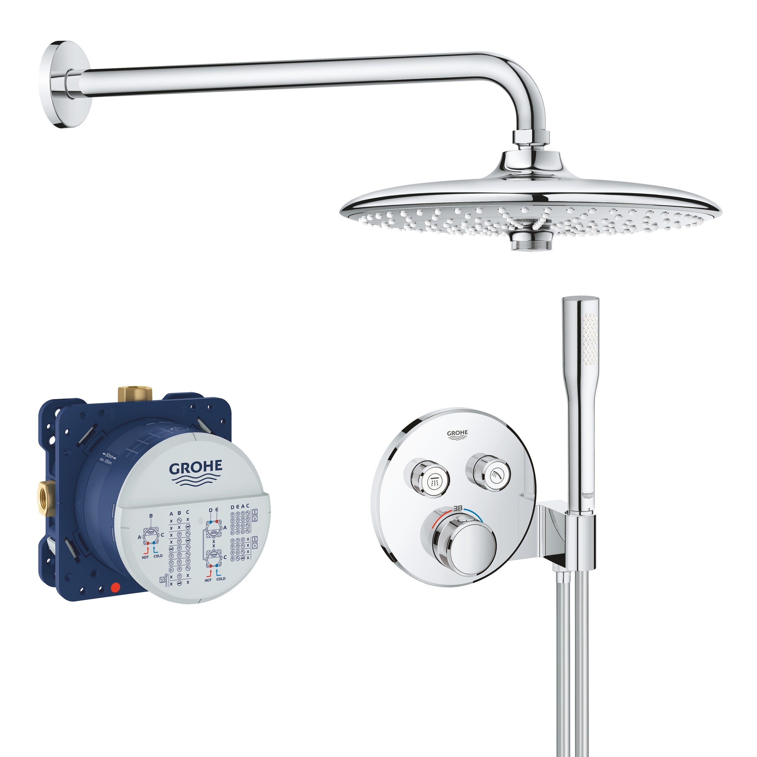������� ������� Grohe Grohtherm SmartControl 34744000