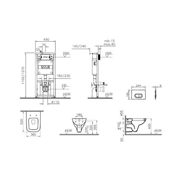 �������� VitrA S20 4 � 1 9004B003-7204 � �����������