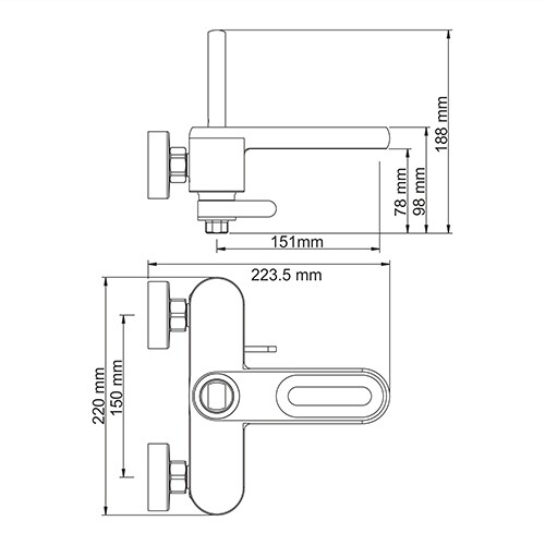 ��������� ��� ����� � �������� ������� WasserKraft Kammel 1801