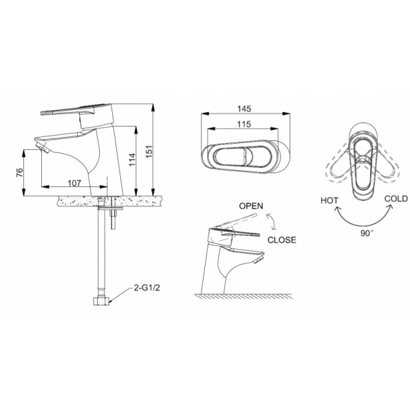 ��������� ��� �������� Bravat Loop F1124182CP-RUS