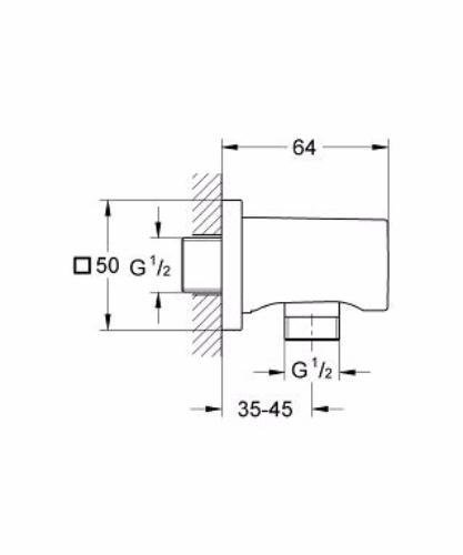 ����������� ��� ������ Grohe Rainshower Neutral 27076LS0