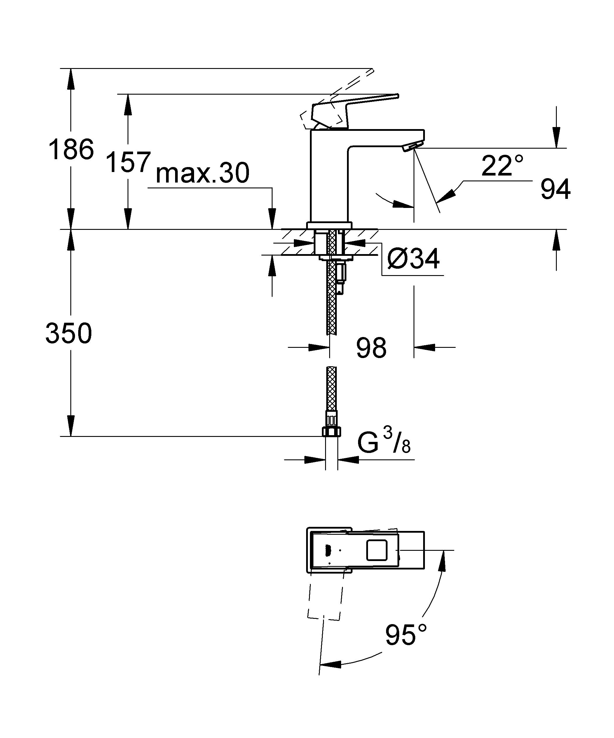 ��������� ��� �������� Grohe Eurocube 2339200E