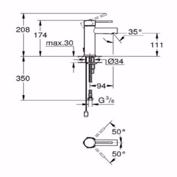 ��������� ��� �������� Grohe Essence New 32899001