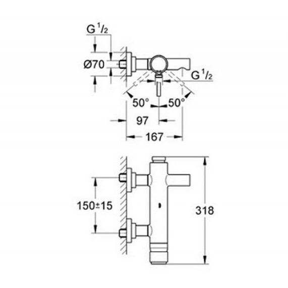 ��������� ��� ����� Grohe Atrio 32652001