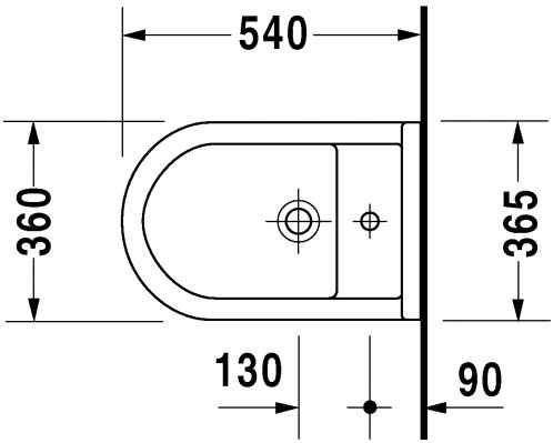���� ��������� Duravit Stark 3 2230150000