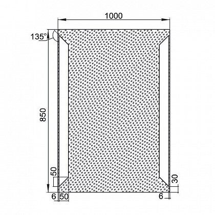 ������� Aquanet �������� 100x85 LED 00196652