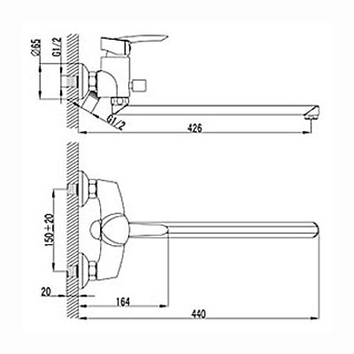 ��������� ��� ����� Ideal Standard Connect B9923AA