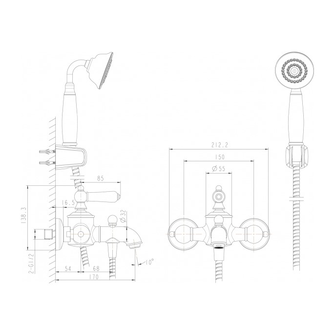 ��������� ��� ����� � �������� ������� Bravat Art F675109C-B