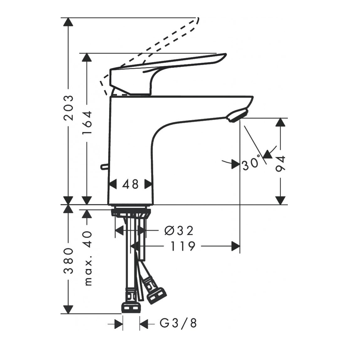 ����� ��� ����� Hansgrohe Logis E SetLogisE100C (71178000+71415000+26532400)