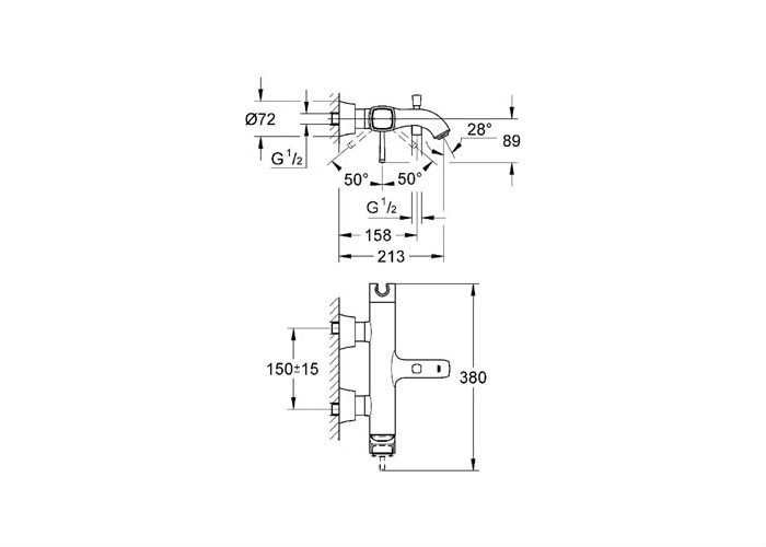 ��������� ��� ����� Grohe Grandera 23317000