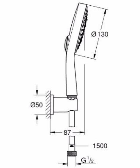 ����� ��� ���� Grohe Power & Soul 26174000