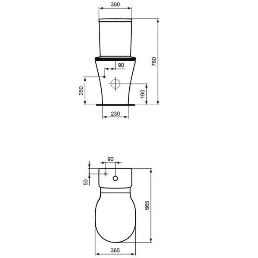 ����� ��� ������� Ideal Standard Connect Air E073901