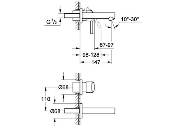 ��������� ��� �������� Grohe Concetto New 19575001