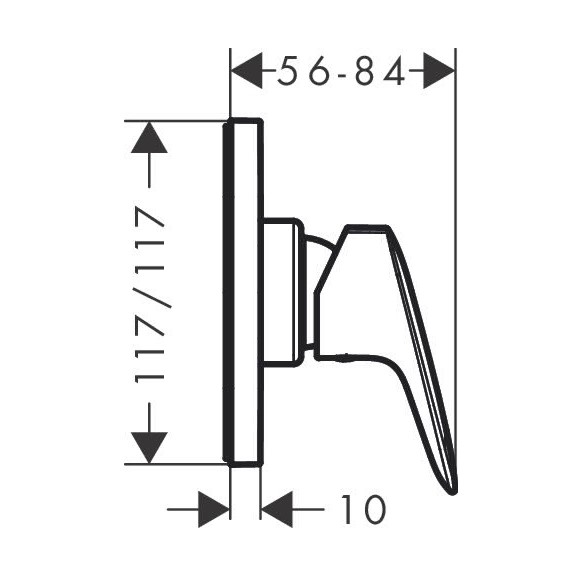 ����� �������������� ���� Hansgrohe Logis E SetLogisG (71604000+13620180 +27454000+32127000)