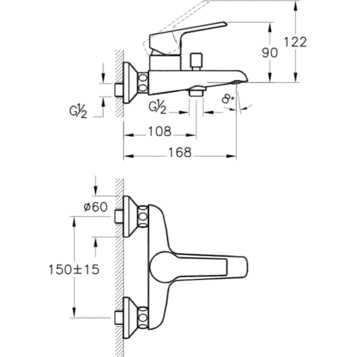 ��������� ��� ����� � ����� VitrA Axe S A41070EXP