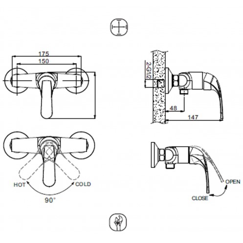 ��������� ��� ���� Bravat Fit F9135188CP-01-RUS