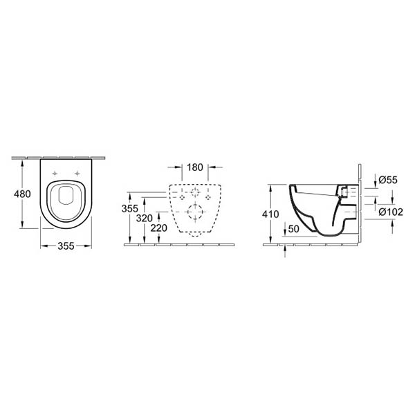 �������� ���������� ������� 3 � 1 Villeroy&Boch Subway 922461+66041001+9M66