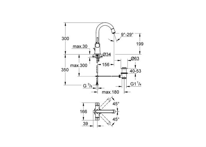 ��������� ��� �������� Grohe Grandera 21107IG0