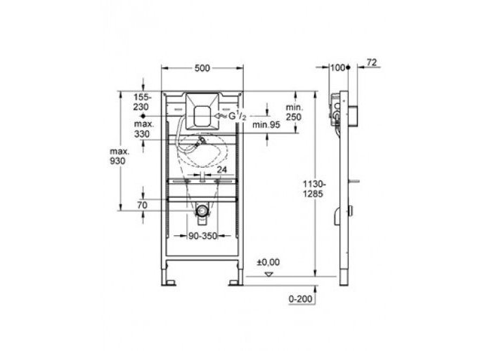 ����������� ��� �������� Grohe Rapid SL 38786001